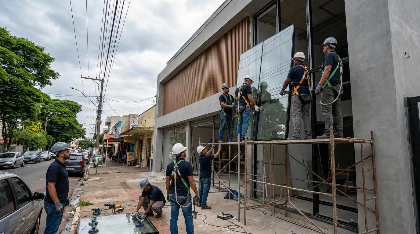 Fachada de Vidro em Campinas‑SP