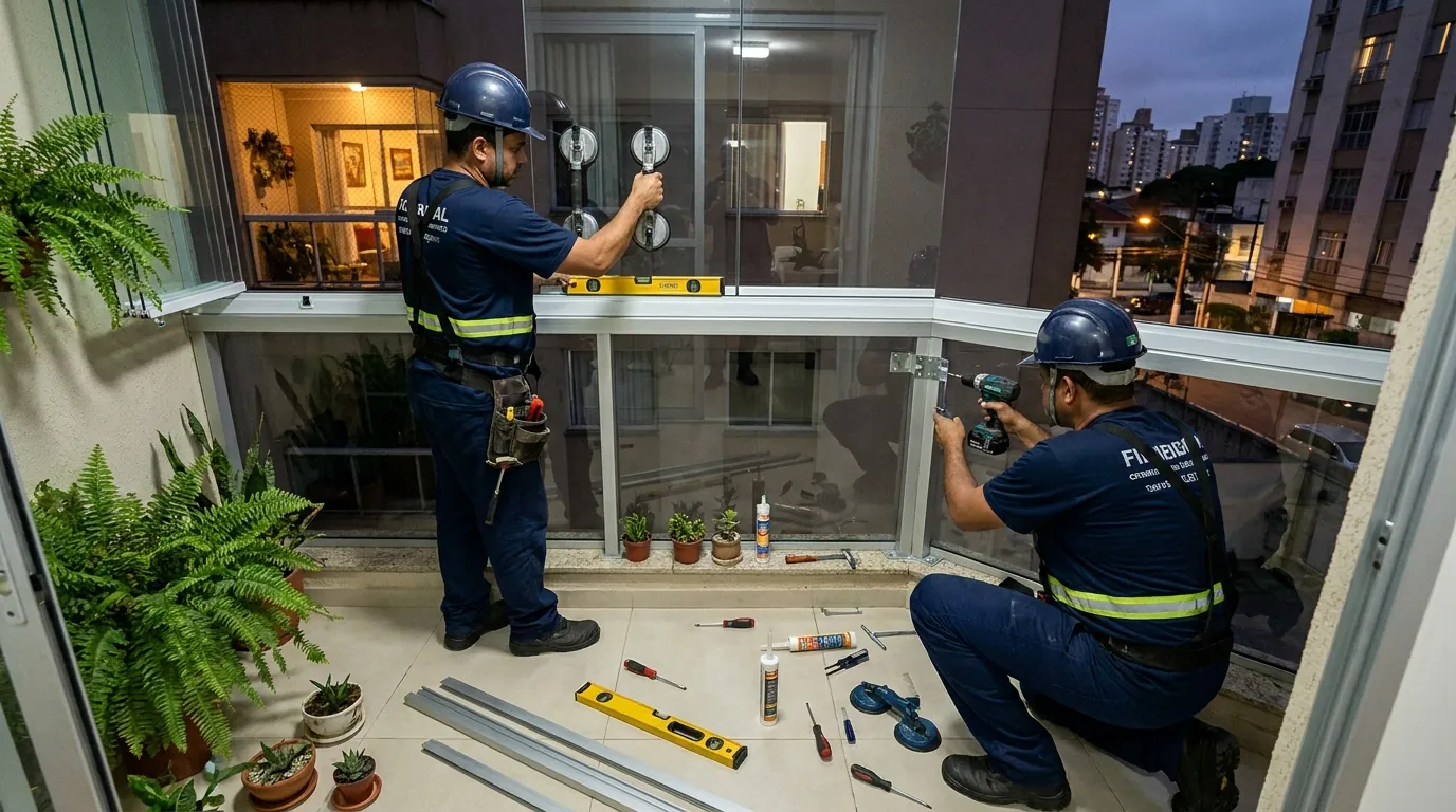 Troca de Vidros e Componentes em Campinas‑SP